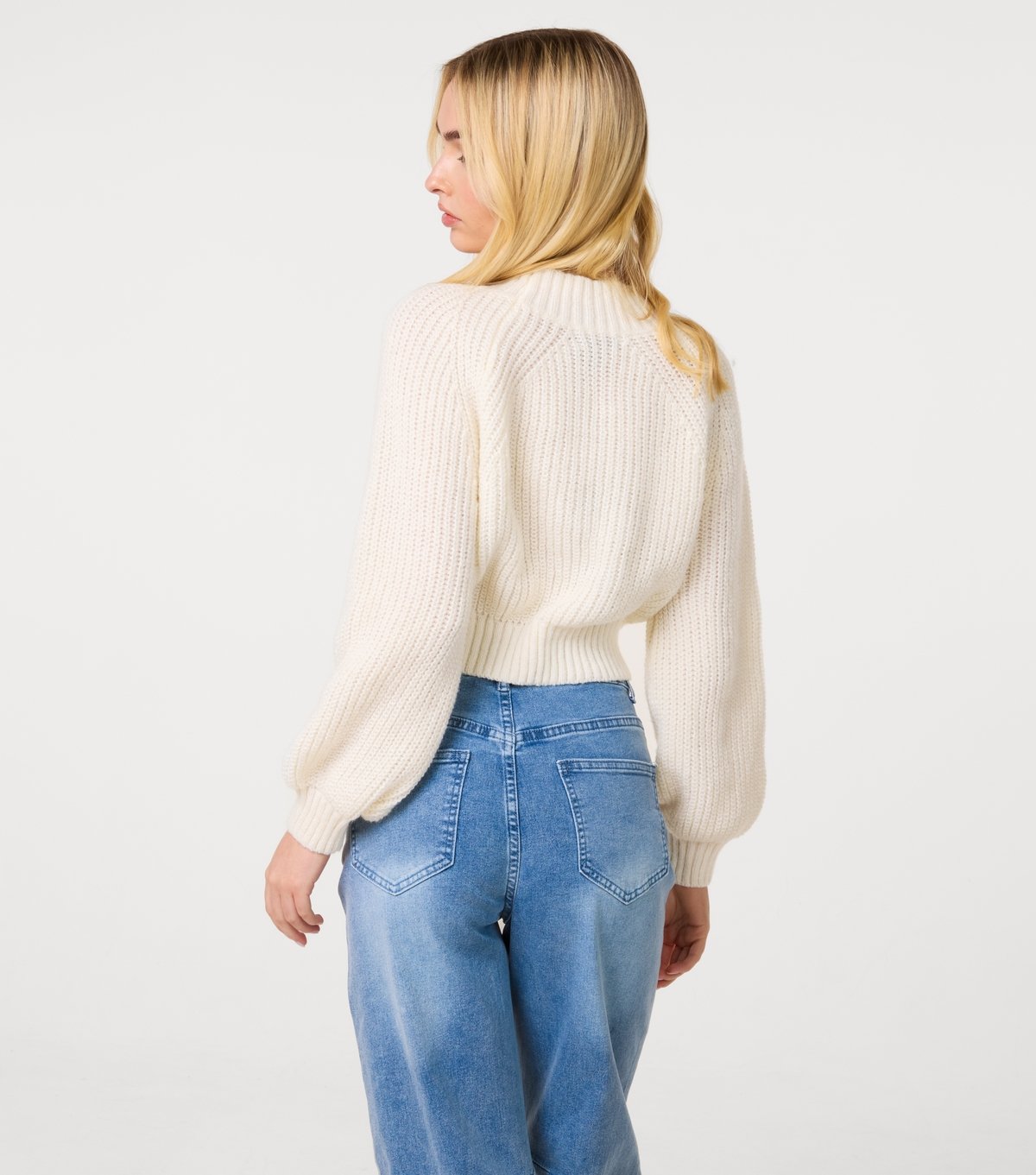 Pink Vanilla Women's Off White Strawberry Knit Jumper Pink Vanilla New Look - 4