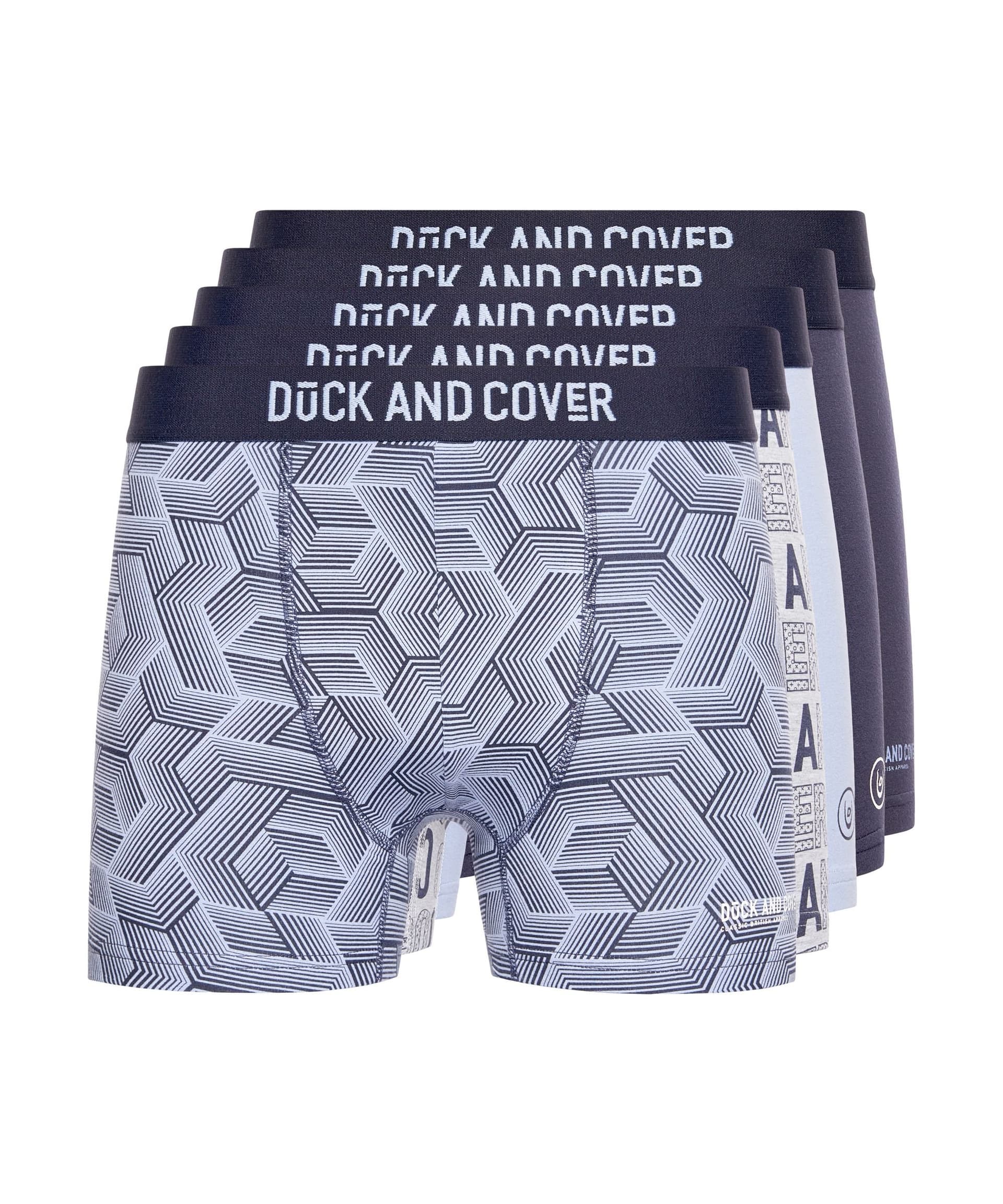 Duck&Cover Duck&Cover Men's Quendle Boxers 5pk