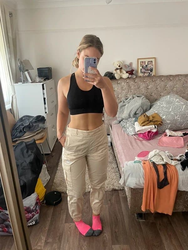 Puma Puma cargo trousers small