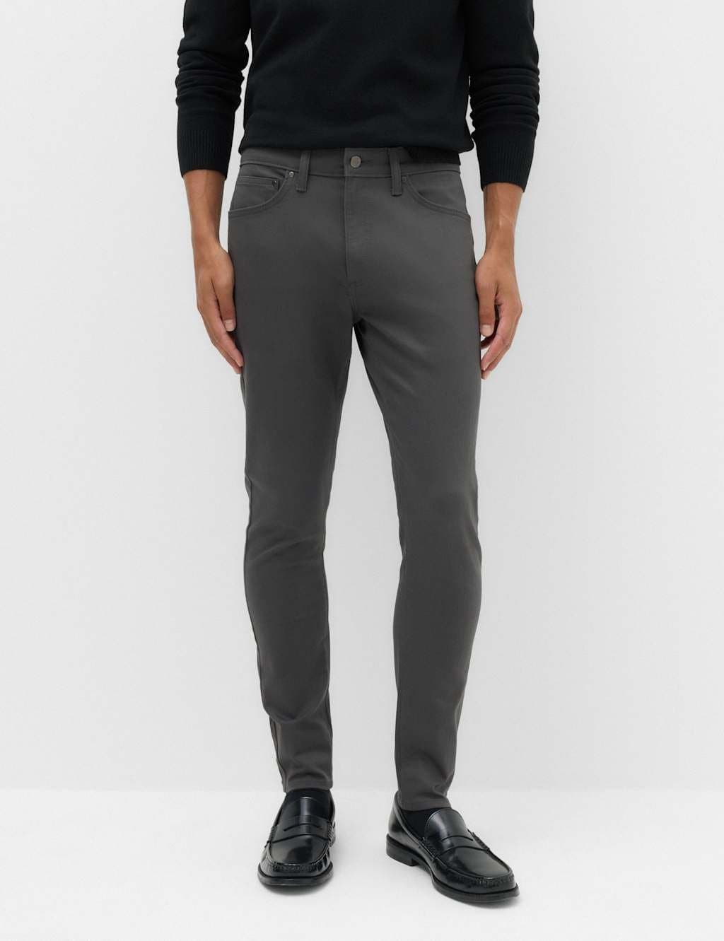 Marks & Spencer M&S Skinny Fit Stretch Jeans Dark Slate