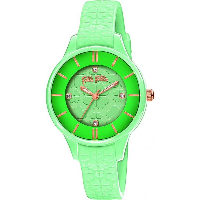Folli Follie Folli Follie Women's WF15P027ZSE 28mm Quartz Watch in Green - 1