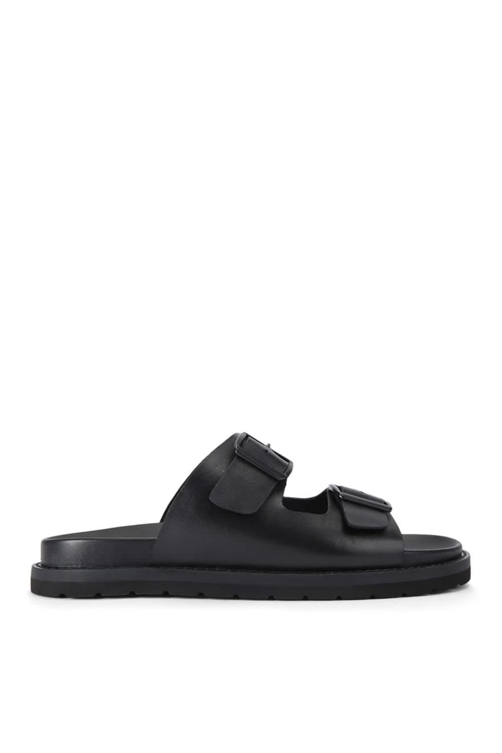 KG Kurt Geiger KG Kurt Geiger Men's 'Lisbon' Leather Sandals in Black