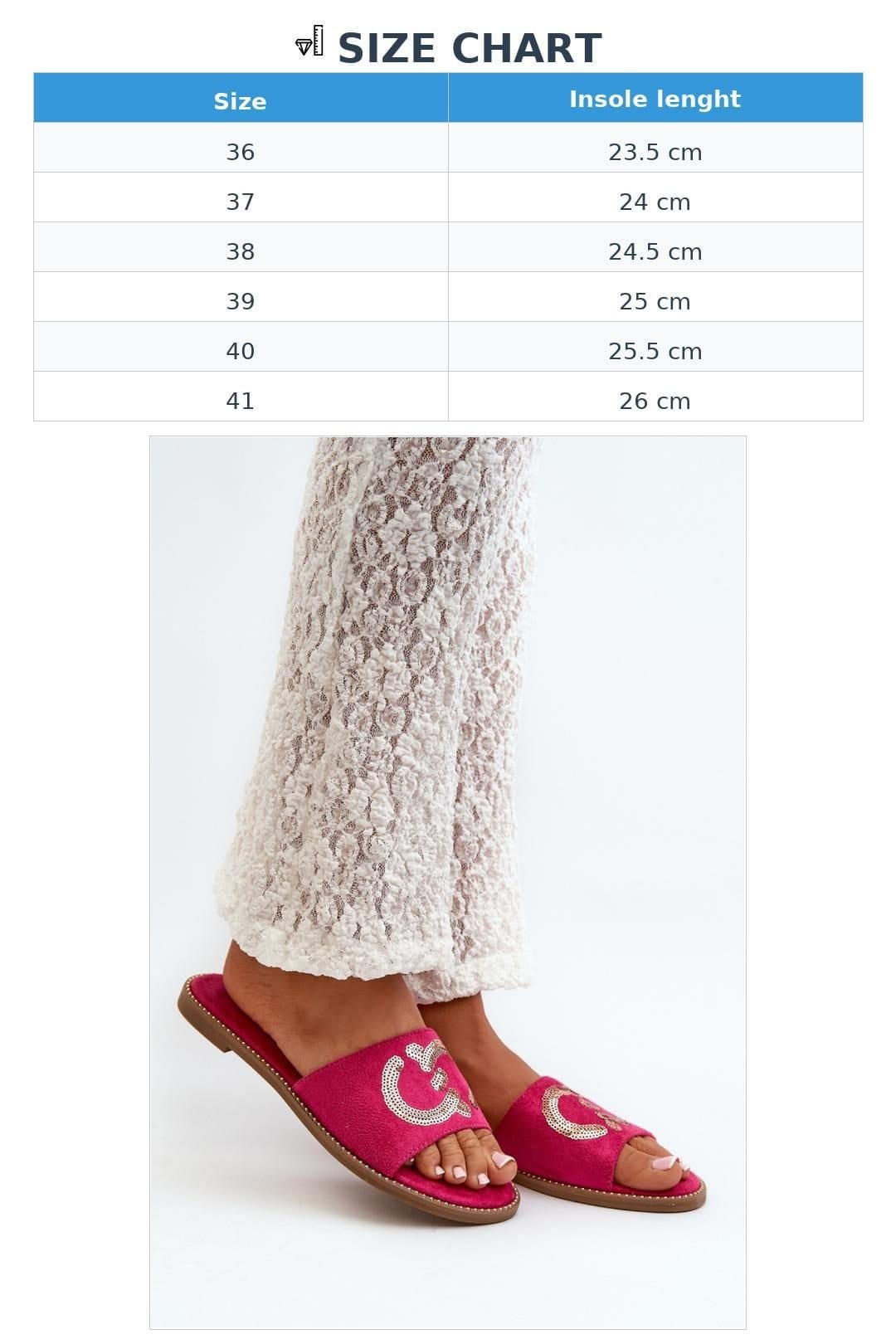 Love Lace Love Lace Women's Sequined Strap Flat Heel Flip Flops With Soft Comfort Insole in Pink - 4