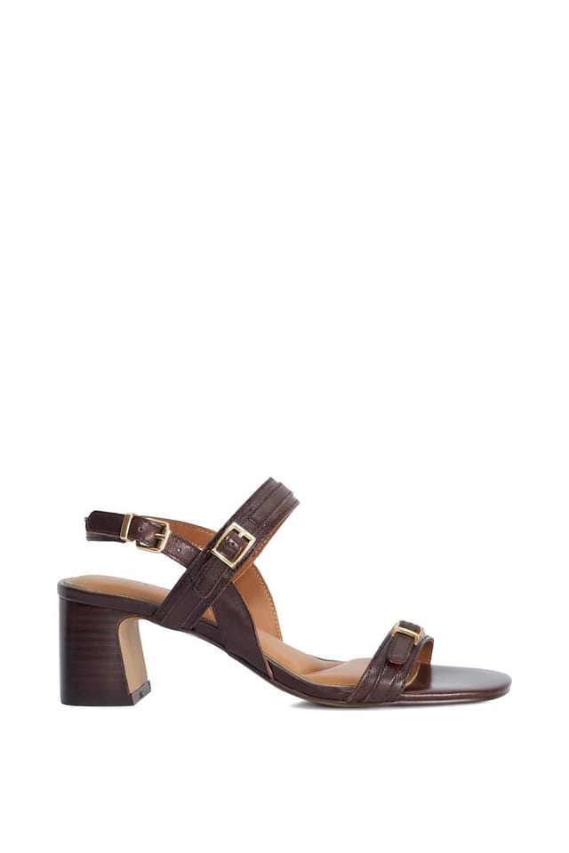 Dune London Dune London Women's 'Jiving' Leather Sandals in Brown - 2