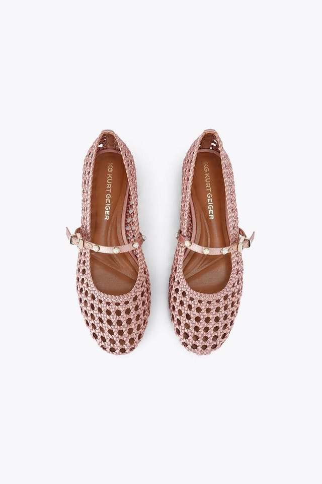 KG Kurt Geiger KG Kurt Geiger Women's 'Rhoda Ballet' Flats in Pink - 2