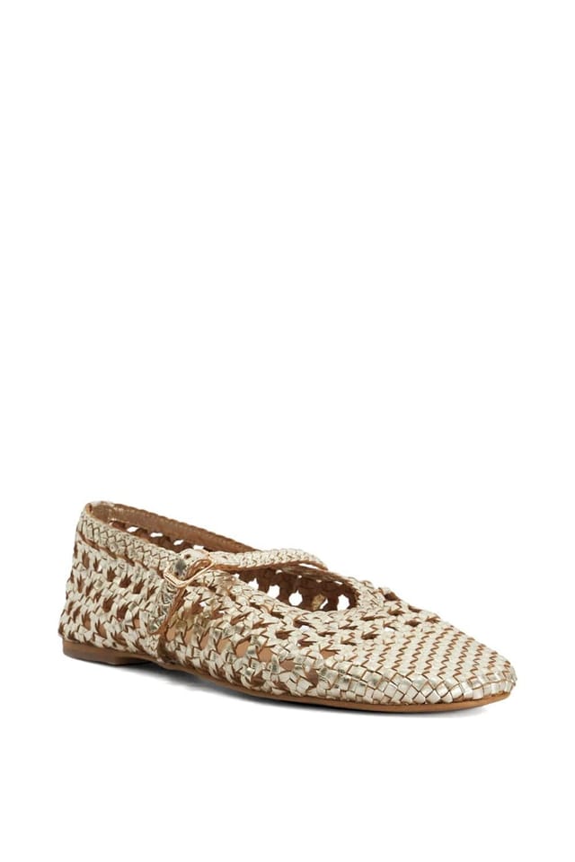 Dune London Dune London Women's 'Hazella' Leather Mary Janes in Metallics - 2