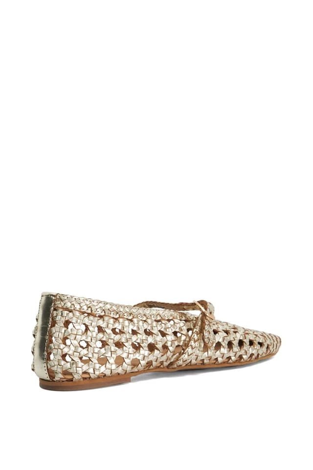 Dune London Dune London Women's 'Hazella' Leather Mary Janes in Metallics - 3