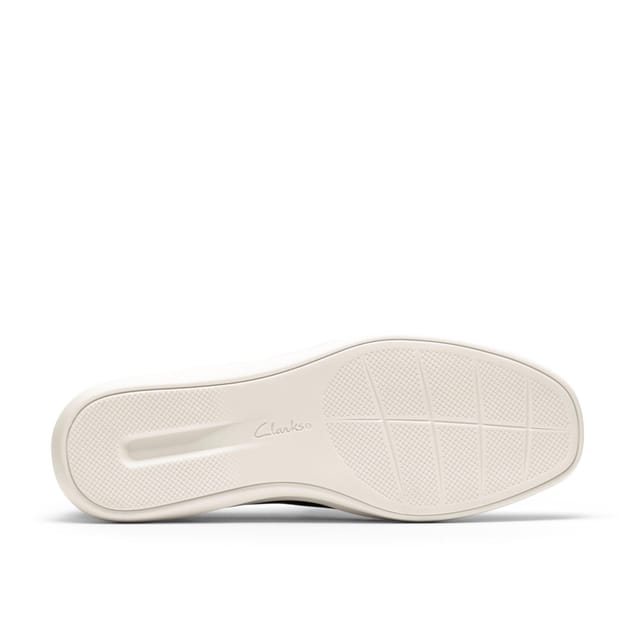 Clarks Clarks Women's Lynell Sky Navy Nubuck Slip Ons - 3