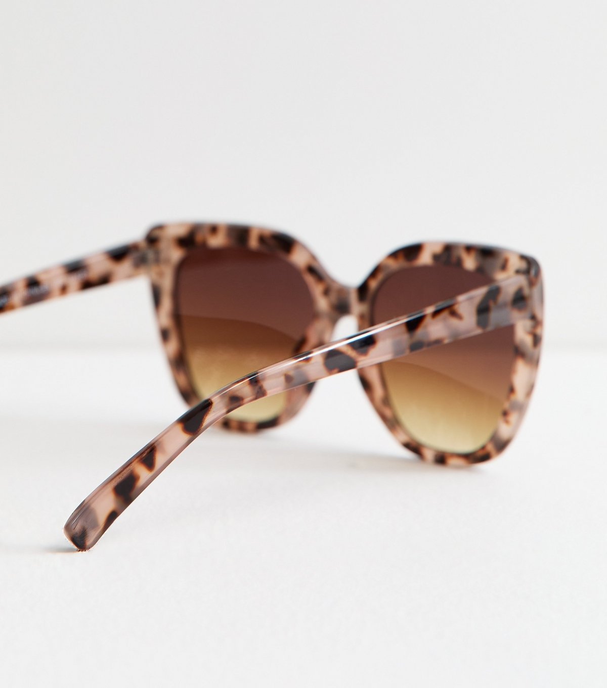 New Look Brown Tortoiseshell D-Frame Sunglasses New Look - 4