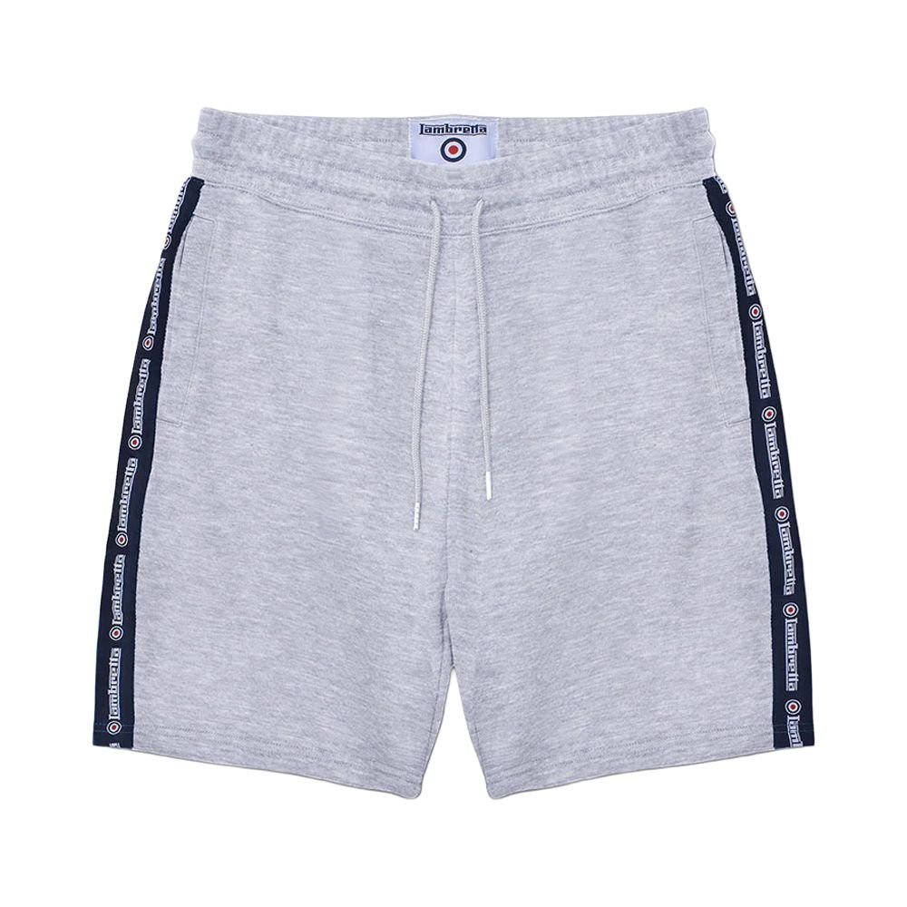 Lambretta Lambretta Men's SS24 Taped Shorts in Grey - 4