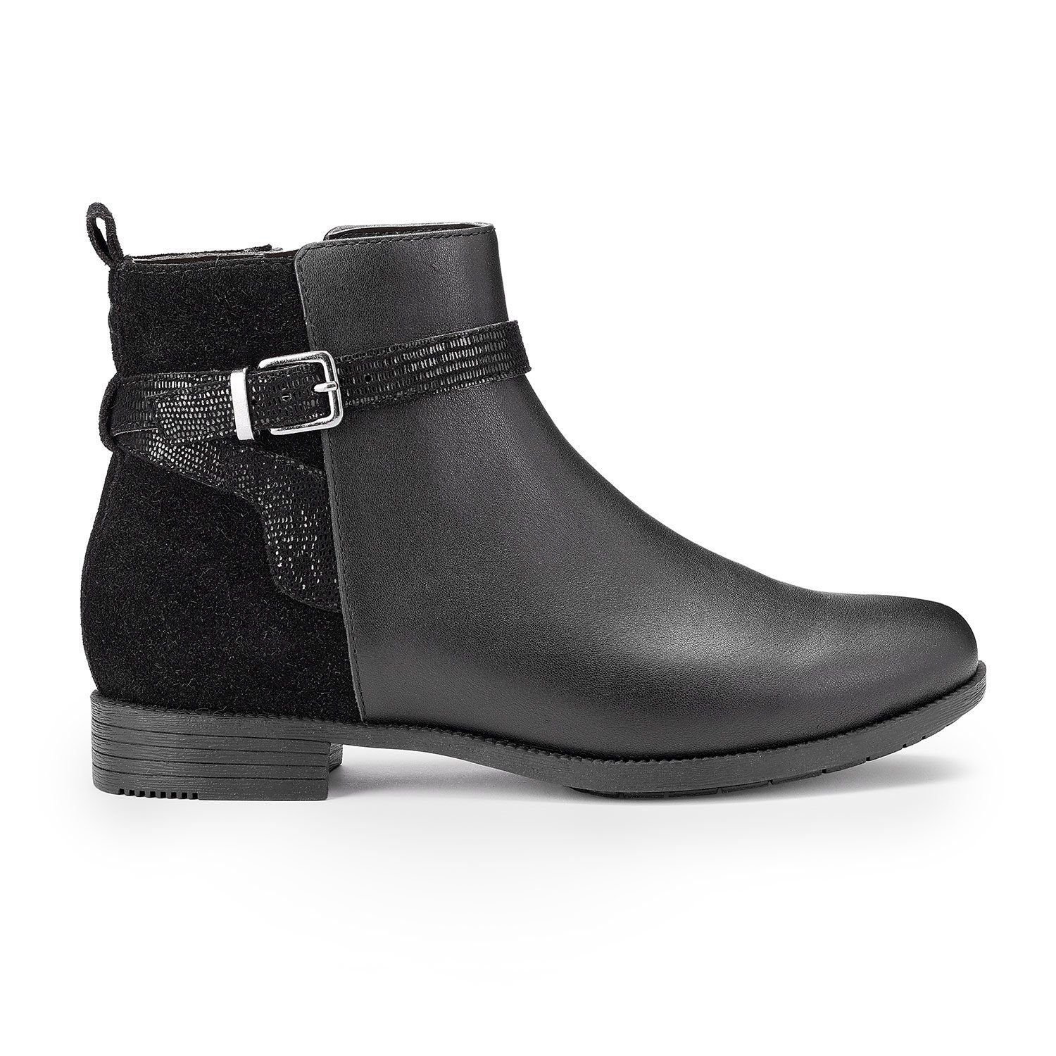 Hotter Hotter Women's Wide Fit 'Haydock' Ankle Boots in Black - 4