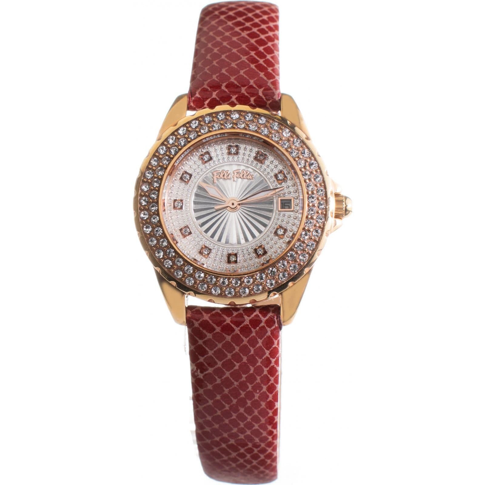 Folli Follie Folli Follie Women's WF1B006STSR 33mm Quartz Watch in Red