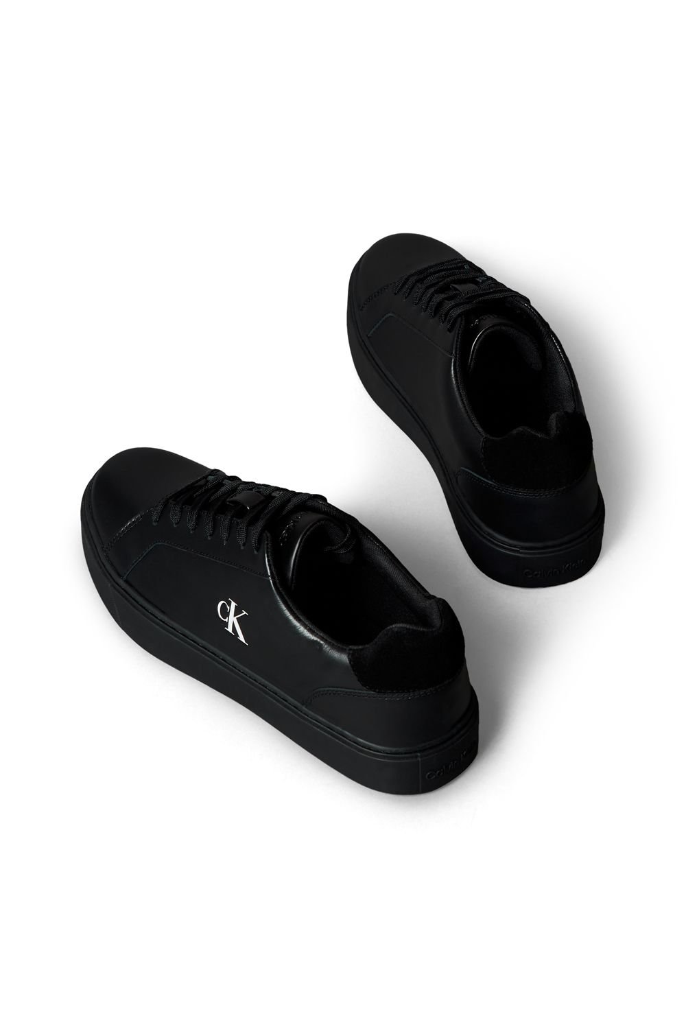 Calvin Klein Calvin Klein Men's Classic Cupsole Laceup Lth Triple Black - 3