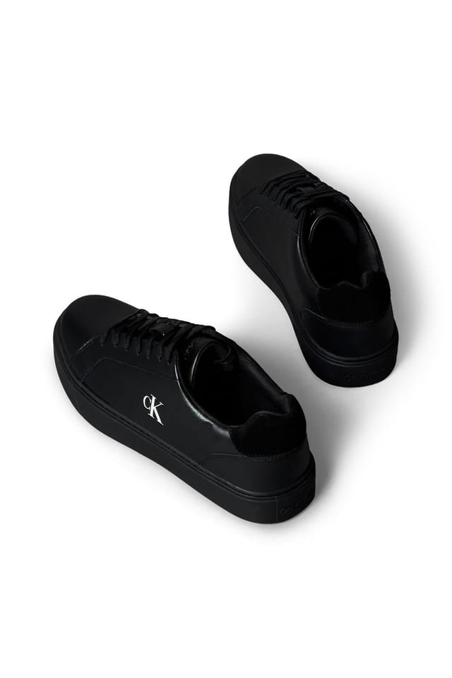 Calvin Klein Calvin Klein Men's Classic Cupsole Laceup Lth Triple Black - 3