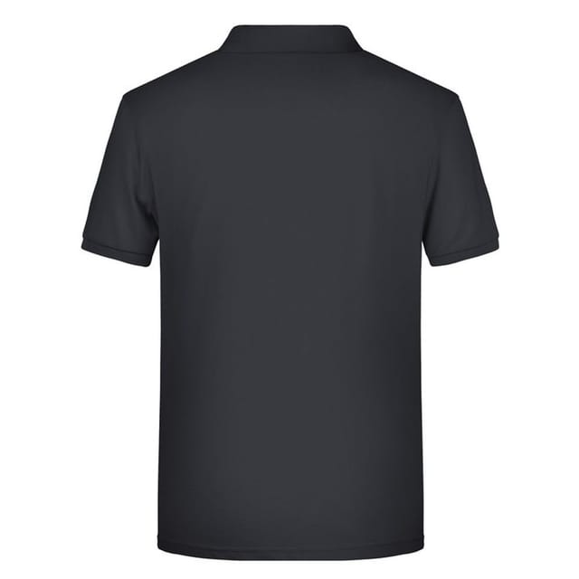 James and Nicholson James and Nicholson Men's Basic Polo Shirt in Dark Grey - 2