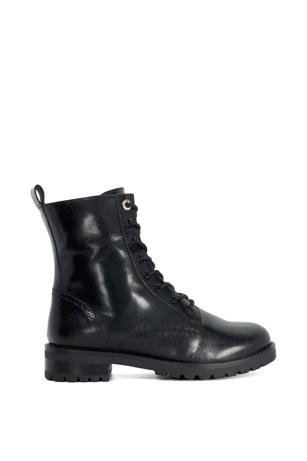 Dune London Dune London Women's 'Pressures' Leather Ankle Boots in Black