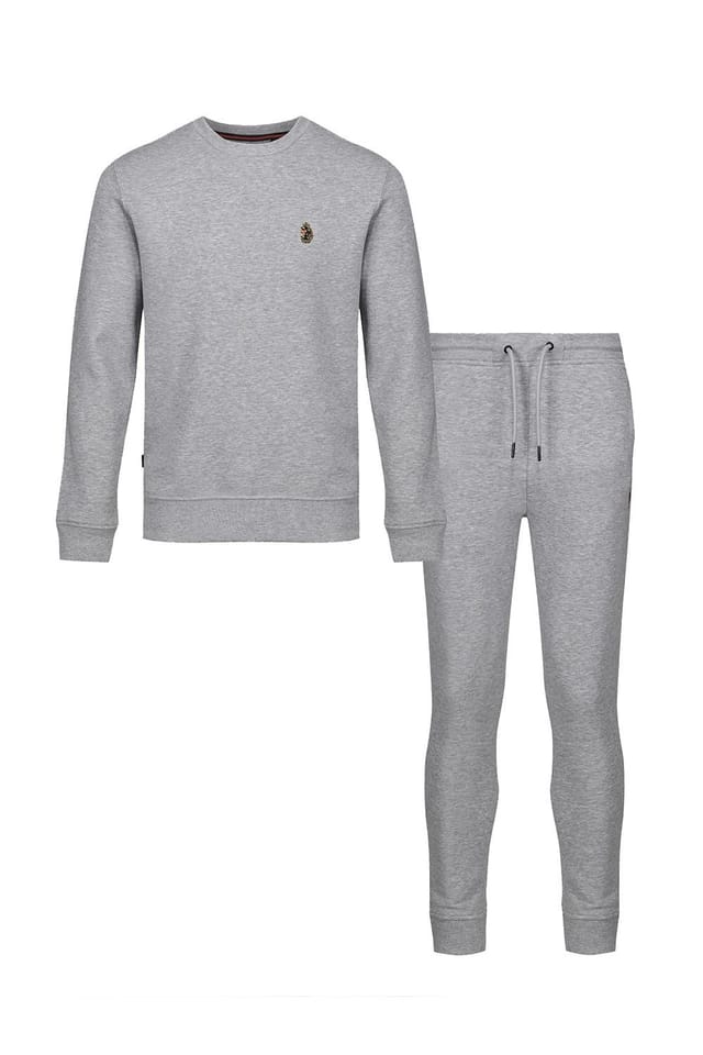 Luke 1977 Luke 1977 Men's The Runner Tracksuit in Mid Grey - 2
