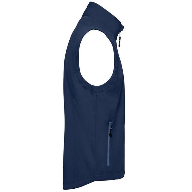 James and Nicholson James and Nicholson Men's Softshell Gilet in Navy - 3