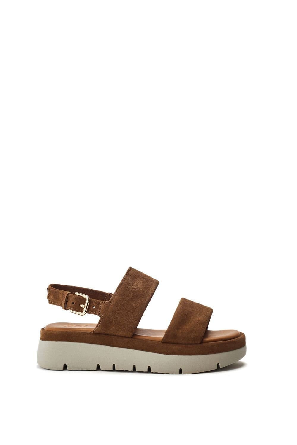 Moda In Pelle Moda In Pelle Women's 'Netty' Suede Flatforms in Tan