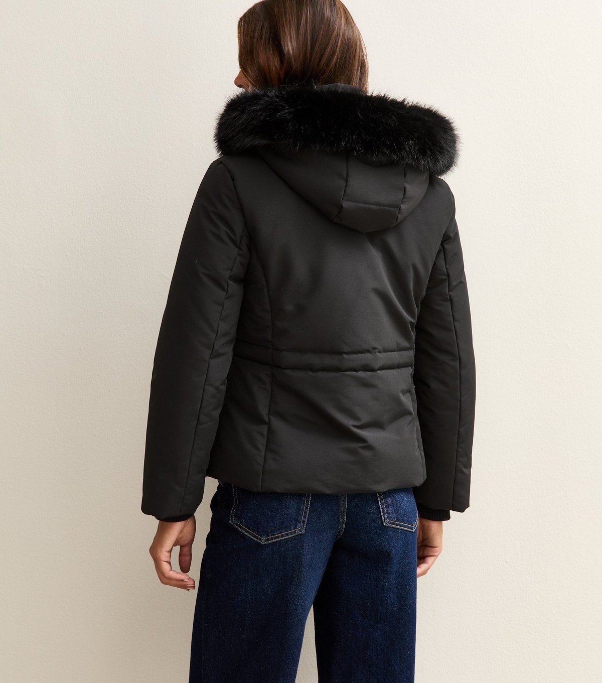 New Look Women's Premium Black Hooded Puffer Jacket New Look - 4