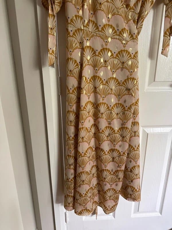 Never Fully Dressed Never Fully Dressed Wrap Midi Dress – Size 12