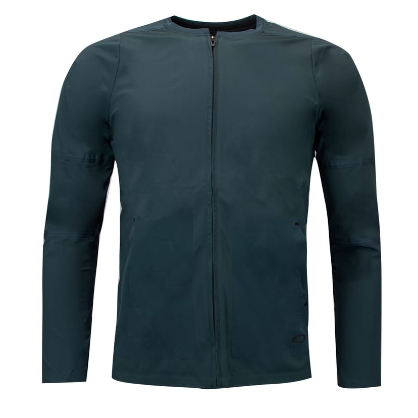 Oakley Oakley Men's Radskin Shell Water Repellant Jacket Zip Up Top in Grey - 1