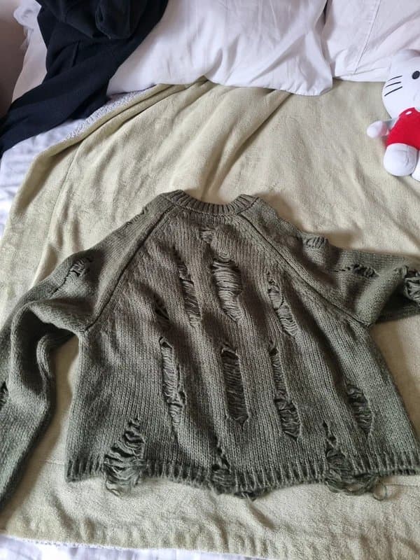 ASOS Asos ripped jumper