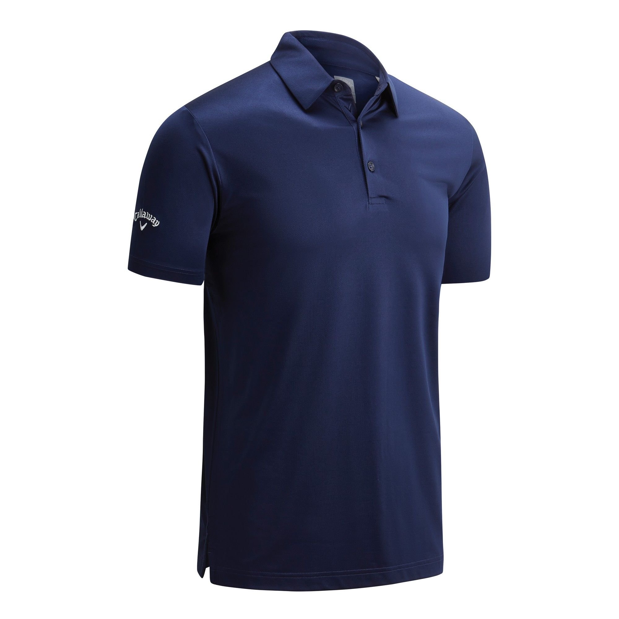 Callaway Callaway Men's Swing Tech Solid Colour Polo Shirt in Navy - 3