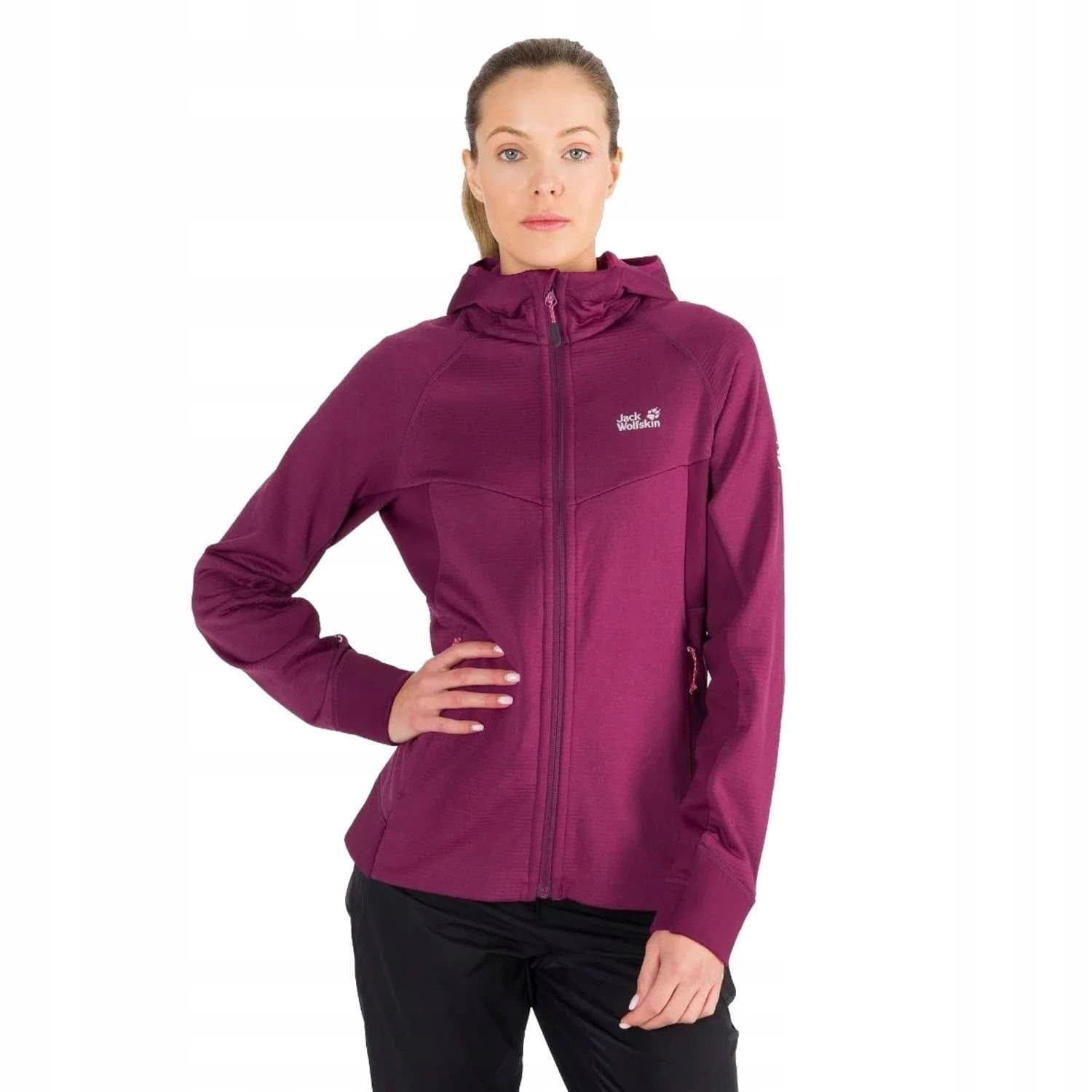 Jack Wolfskin Jack Wolfskin Women's Hydro Grid Fleece Jacket in Violet