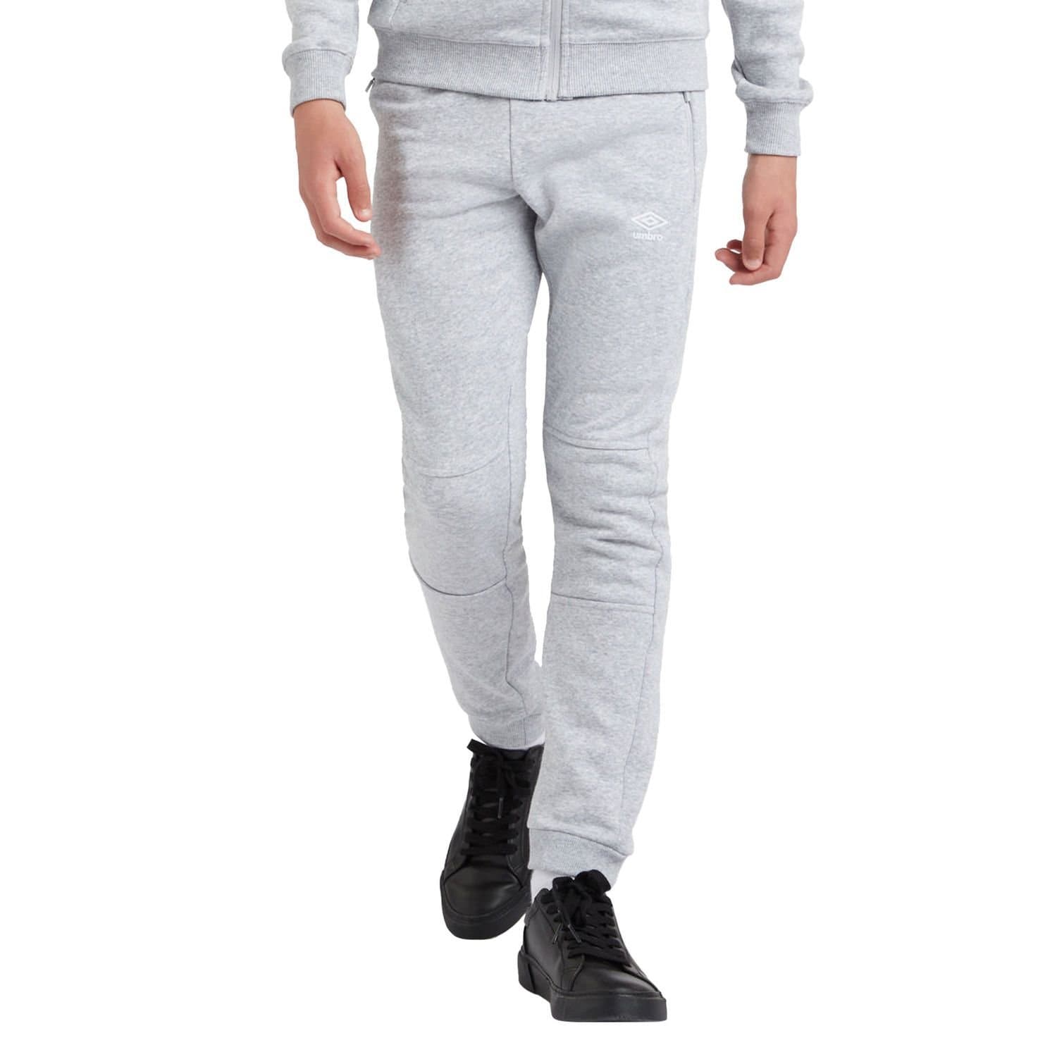 Umbro Umbro Men's Club Leisure Jogging Bottoms in Pale Grey