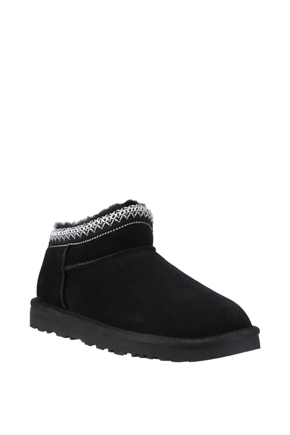 Hush Puppies Hush Puppies Women's Sloane Bootie Slipper in Black