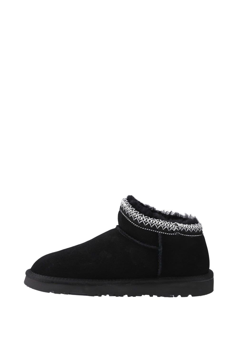 Hush Puppies Hush Puppies Women's Sloane Bootie Slipper in Black - 4