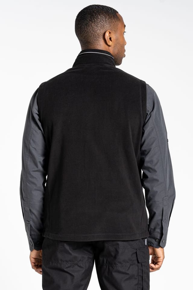 Craghoppers Craghoppers Men's Mens 'Expert Corey' Full Zip Fleece Vest in Black - 2