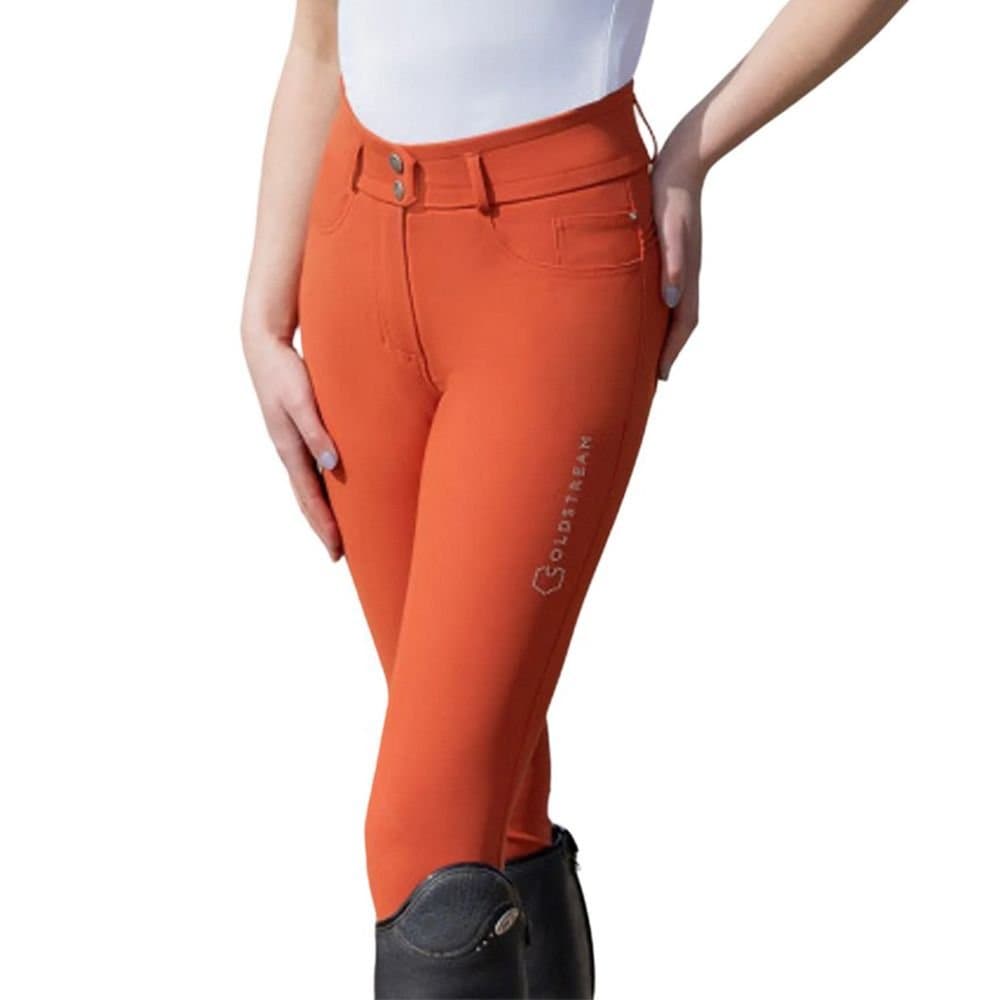 Coldstream Coldstream Women's Ledmore Diamante Breeches in Burnt Orange