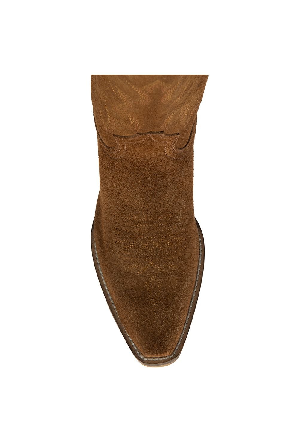 Ravel Ravel Women's Rust Suede 'Taylor' Cowboy Boots in Brown - 4