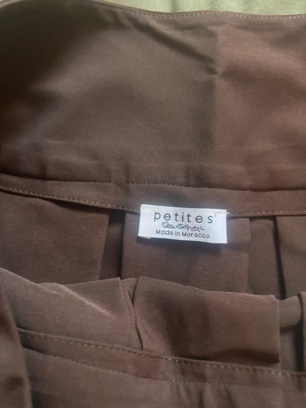 Miss Selfridge Brown Pleated Skirt Miss Selfridge