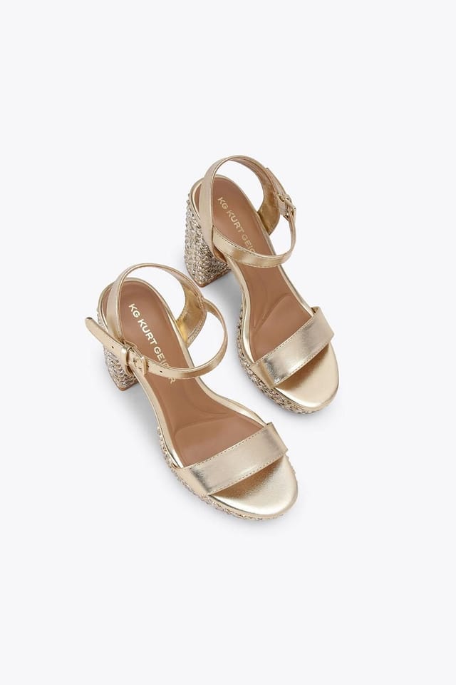 KG Kurt Geiger KG Kurt Geiger Women's 'Fairy' Heels in Gold - 2