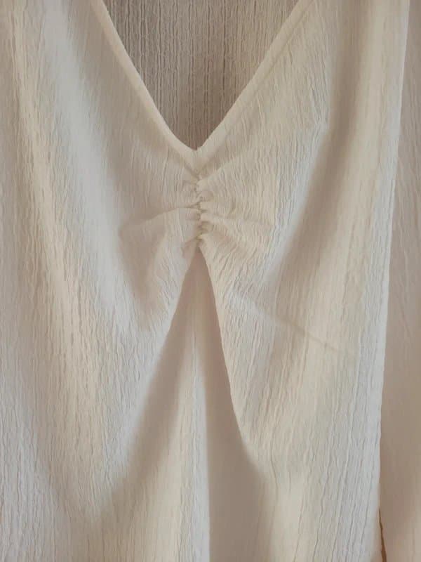 New Look Long sleeved ruched top