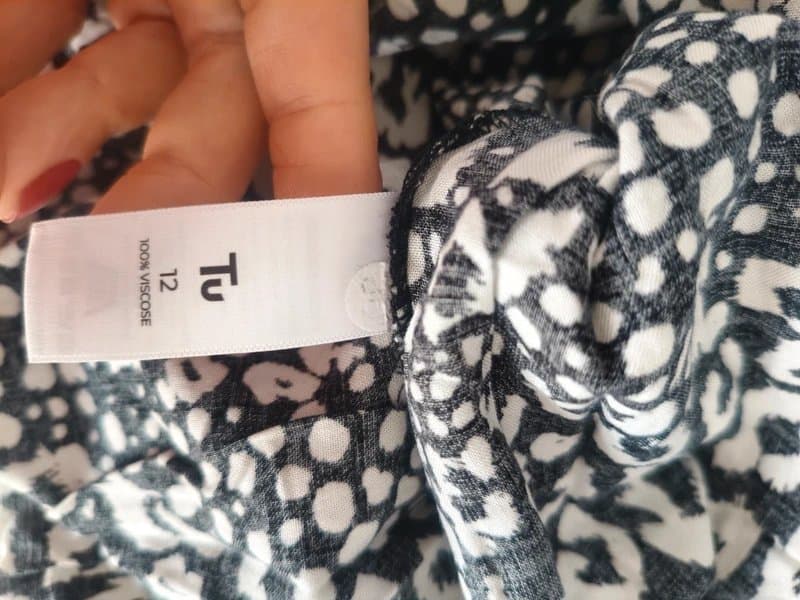 TU Woman 100%viscose ultra comfortable midi dress timeless leopard print 🖤 excellent condition size 12