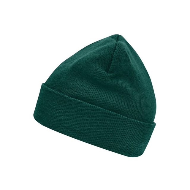 Myrtle Beach Myrtle Beach Men's Thinsulate Knitted Beanie in Dark Green - 2