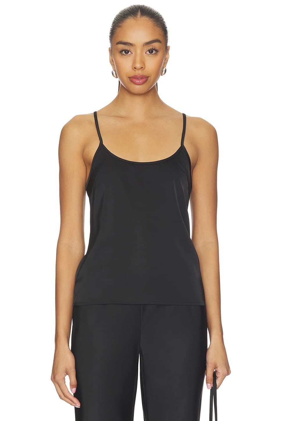 revolve Revolve Black Silk Cami Top