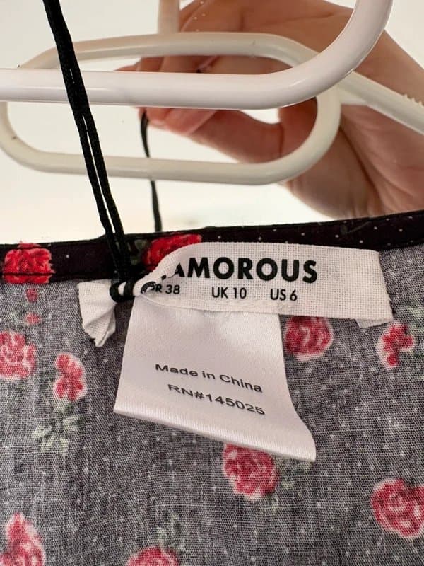 ASOS Woman size 10 roses asos pj set