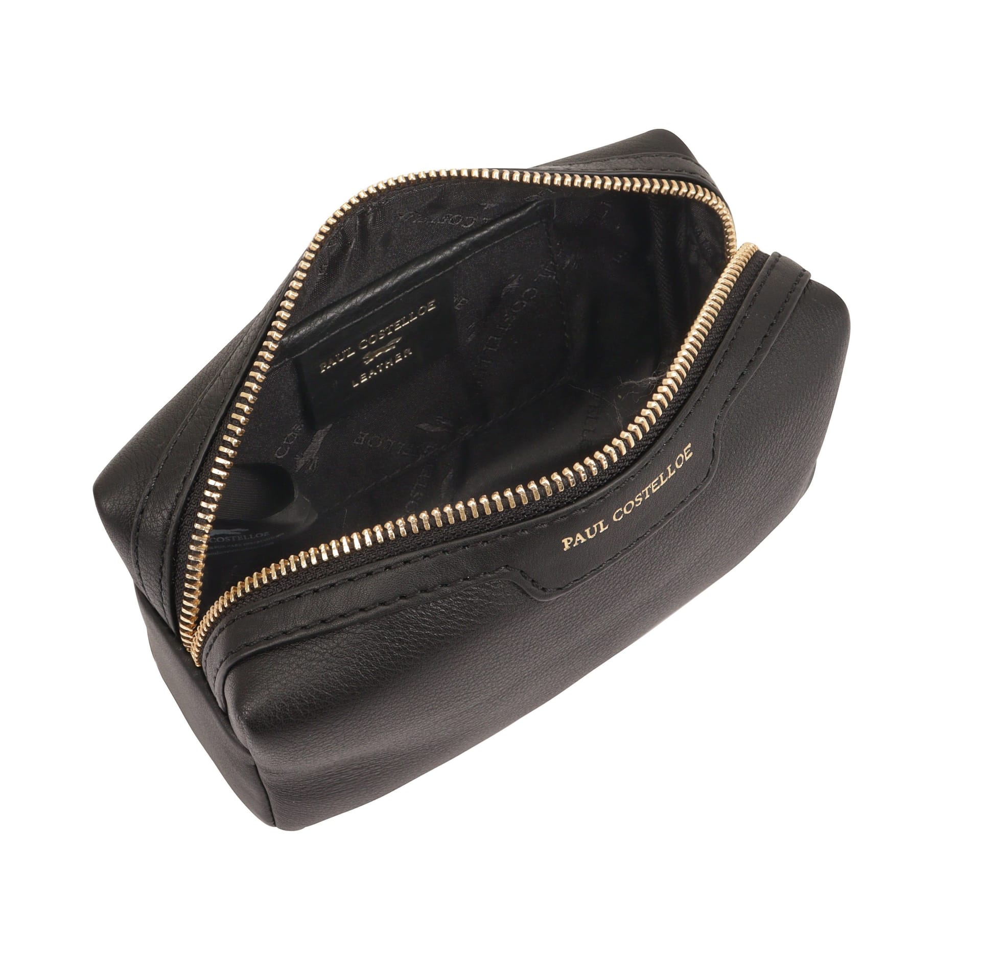 Paul Costelloe Paul Costelloe Women's Sesia Leather Pouch in Black - 4