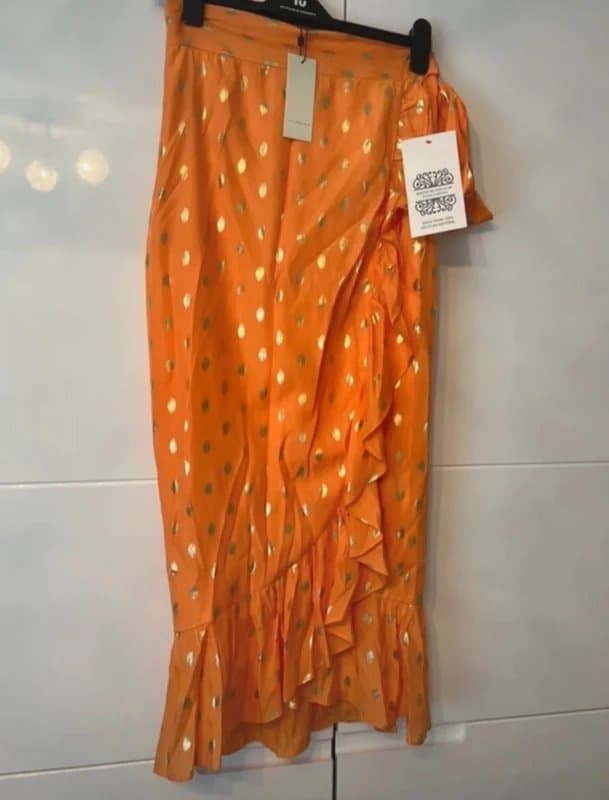 Never Fully Dressed Cute Never fully dressed Jaspre Textured Wrap Skirt