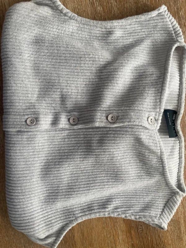 ASOS ASOS brushed button down waistcoat top medium