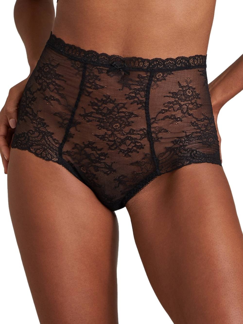 Aubade Aubade Women's Danse Des Sens High Waist Brief in Black - 2