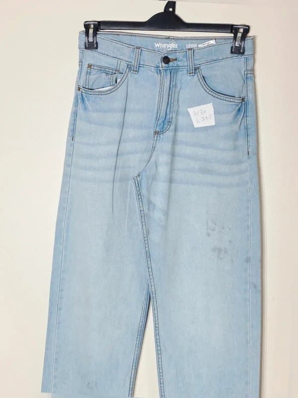 Wrangler Wrangler Women’s Light blue Straight Leg Jeans W30 L29.5 denim vintage wash UK 10