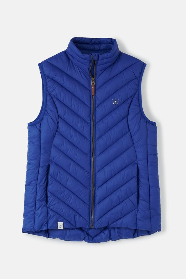 Lighthouse Clothing Lighthouse Clothing Women's Laurel Gilet in Indigo - 2
