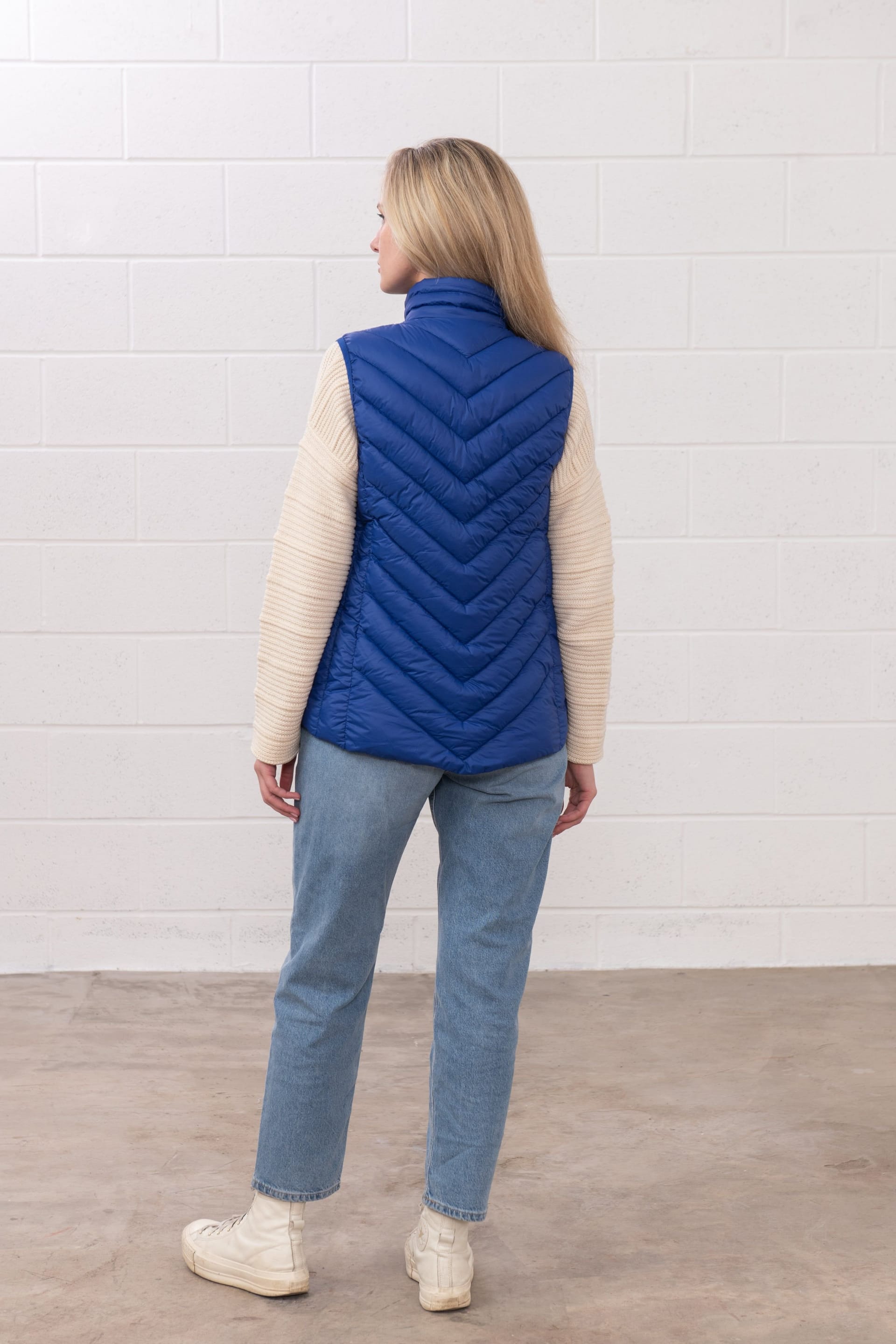 Lighthouse Clothing Lighthouse Clothing Women's Laurel Gilet in Indigo - 4