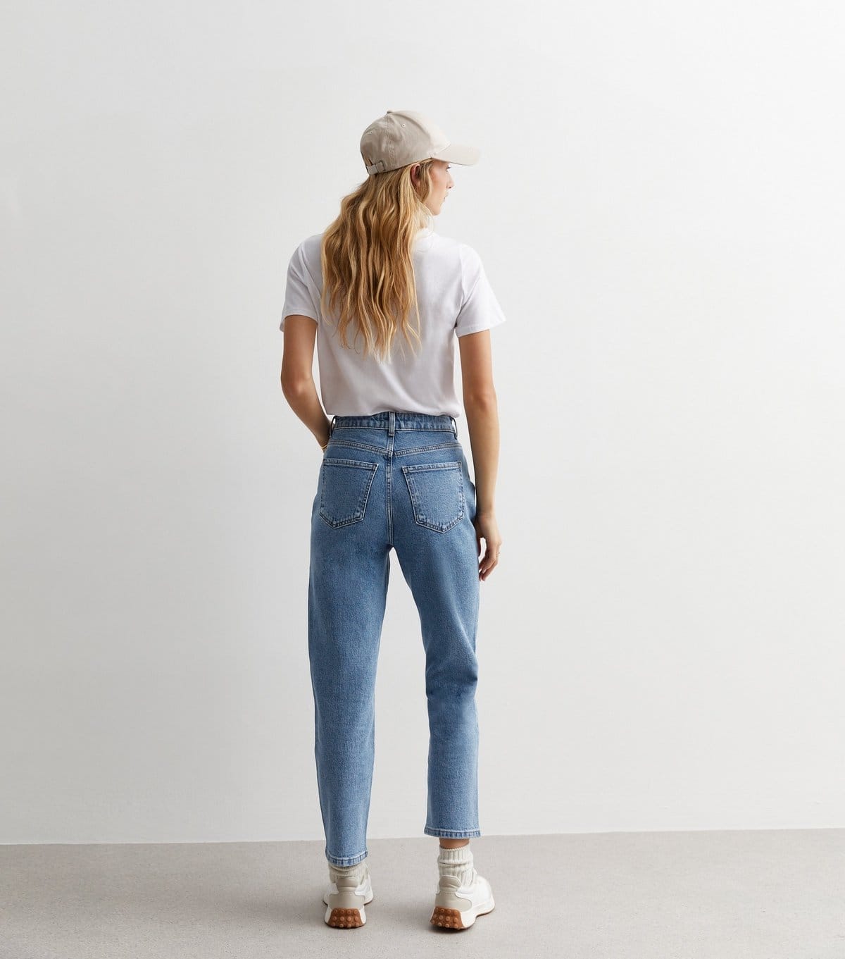 New Look Women's Blue Ankle Grazing Hannah Straight Leg Jeans New Look - 4